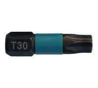 Makita Impact Black Torsion Torx Screwdriver Bits T30 25mm Pack of 2