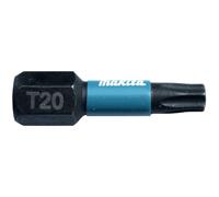 Makita Impact Black Torsion Torx Screwdriver Bits T20 25mm Pack of 2