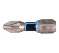 Makita Impact Premier Torsion Pozi Screwdriver Bits PZ2 25mm Pack of 2