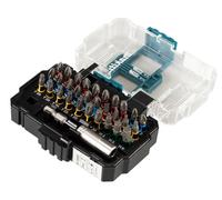 Makita Impact Rated Bit Set Torx, PH & Pozi, Bit Holder - 31 Pack - E-13552