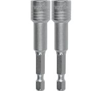 Makita Impact XPS Magnetic Nutsetter Bit (2 Pieces Set), 3/8 inch x 65 mm