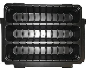 Makita Insert with Three Compartments Plastic L320 x H70 x W65 Makpac Type 1Case