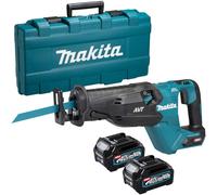 Makita JR002GD201 XGT 40Vmax Bl Reciprocating Saw 40V 2 x 2.5Ah Li-ion
