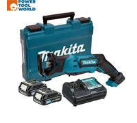 Makita JR105D 12v Max CXT Cordless Reciprocating Saw 2 x 2ah Li-ion Charger Case