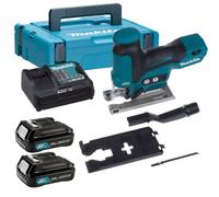 Makita JV102DSAJ 10.8v CXT Slide Cordless Brushless Jigsaw Inc 2x 2.0Ah Batts