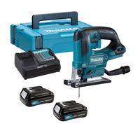 Makita JV103DSAJ 12v Brushless Cordless CXT Jigsaw Lithium Ion - 2 Batteries