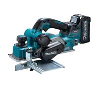 Makita KP001GD201 40Vmax XGT AWS Brushless 82MM Planer With 2x 2.5Ah 40V Batt...