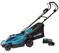 Makita Lawn Mower Push Lawn Mower Battery - Black/Blue (DLM330RT)