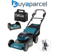 Makita LM004JM101 64V Max Brushless Self Propelled 53cm Lawnmower + 4Ah +Charger