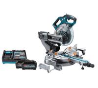 Makita LS002G 40v Max XGT Cordless Brushless Mitre Saw 216mm 2 x 2.5ah Li-ion Charger No Case