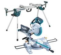 Makita LS1018LN/1 Slide Compound Mitre Saw Laser 110V with Folding Stand