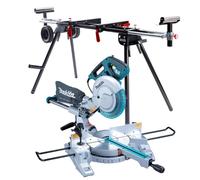 Makita LS1018LN Slide Compound Mitre Saw Laser 110V with Universal Folding Stand