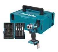 Makita LXT Brushless4-Speed Impact Driver73 Bit Set & Case 18V DTD173ZJX2 DTD173