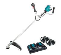 Makita DUR368APT2 Twin 18v Cordless Brushcutter 2 x 5.0ah Batteries &a