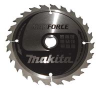 Makita MAKFORCE Circular Saw Blade for Wood Cutting 160mm 24T 20mm