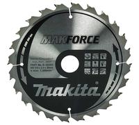 Makita MAKFORCE Circular Saw Blade for Wood Cutting 210mm 24T 30mm