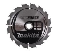 Makita MAKFORCE Wood Cutting Saw Blade 180mm 16T 20mm