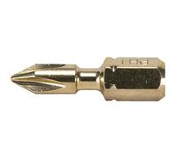 Makita MAKITA B-28488 Impact Gold 25mm PH2 Screw Driver Bits Wood Grip (2) by Makita