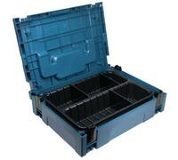 Makita Makpac 1 Organiser 2 Compartments 6 Dividers Stackable Tool Case Toolbox