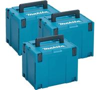 Makita MAKPAC 4 Suitcase Stackable Case 395x295x315mm 3pcs