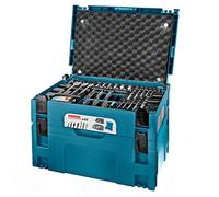 Makita Makpac 66 Piece Drill Screwdriver Accessory Set + Combi Drill Case +Inlay