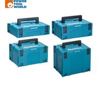 Makita Makpac Connector Stacking Case Multipack Type 1, 2, 3 & 4 (No Inlay) x...
