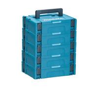 Makita Makpac Pack Of 5 X Stacking Connector Tool Cases Type 1 396 X 296 X 105