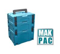 Makita Makpac Stack 3 Piece Connector Stackable Tool Case Type 1 2 And 3