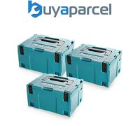 Makita MAKPAC Stacking Connector Tool Case Systainer TYPE 3 396 X 296 X 210 x 3
