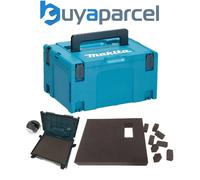 Makita MAKPAC Stacking Connector Tool Case Systainer TYPE 3 + Foam Insert
