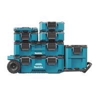 Makita MAKTRAK 7pcs Modular Tool Storage Rolling Chest, Tool Boxes & Organisers