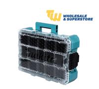 Makita MAKTRAK Deep Medium Organiser P-91045 Box Modular Storage Tool Chest