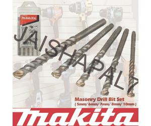 Makita Masonry Drill Bit Set x 5 BOSCH HILTI AEG HITACHI STANLEY MILWAULKEE