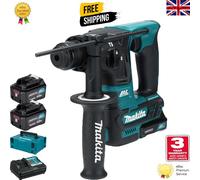 Makita Max Rotary Hammer Drill 16mm 12V CXT Full Kit - SDS Plus - HR166DSMJ