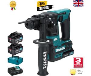 Makita Max Rotary Hammer Drill 16mm 12V CXT Full Kit - SDS Plus - HR166DSMJ