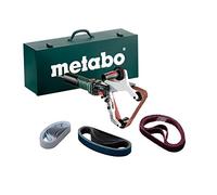 Makita Metabo RBE 15-180 Set (602243500) Tube Belt Sander in Metal Carry Case Green