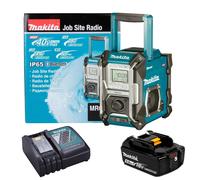 Makita MR002GZ Site Bluetooth Radio LXT 18V 5.0Ah Batt & Charger MR002GZPACK2