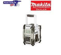 Makita MR002GZ01 Jobsite Radio 12v/18v/40v Body Only AM/FM Bluetooth White