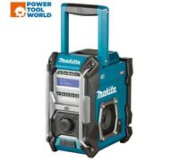 Makita - MR003GZ 12V/14.4V/18V/40V Max xgt, lxt & cxt dab+ Digital Jobsite Radio (Body Only)