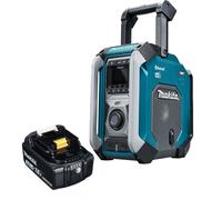 Makita MR007GZ Digital Site Radio DAB + Bluetooth USB Charger 18V + 3AH Battery