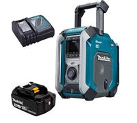 Makita Mr007Gz Digital Site Radio Dab + Bluetooth Usb Charger 18V + 5Ah Kit