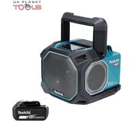 Makita MR014GZ 40V/18V/14.4V XGT / LXT Job Site Speaker WIth 1 x 5.0Ah Battery