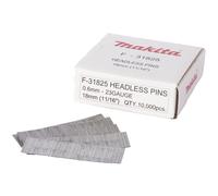 Makita F-31825 Makita MAKITA F-31825 18mm 23 Gauge Headless Pins 1 Black