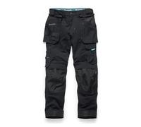 Makita Onyx Stretch Trousers - Premium Workwear Trousers - Black | 4-way Stretch Ripstop Work Trousers with Cordura® Kneepad Pockets - Triple-Stitched Seams and reinforced hems.