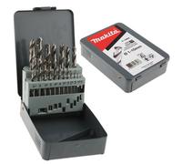 Makita Drill Bit Set P-19906 19-Piece Performance Ground Point HSS