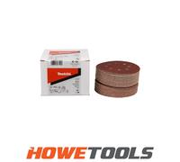 Makita P-43620 Velcro Backed Abrasive Discs - 5" Red