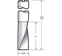 Makita P-54645 Helical Acrylic Double Flute TCT