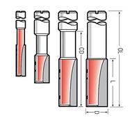 Makita P-55887 Straight Long Reach Double Flute TCT