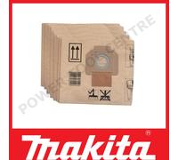 Makita P-70203 Makita P-70203 M Filter Bag Pack of 5 for 447 1 Grey
