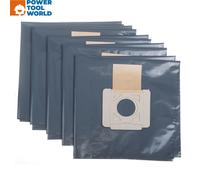Makita P-70297 Plastic Disposal Dust Bags x5 Pcs For 446L / VC2010L / VC2511 ...